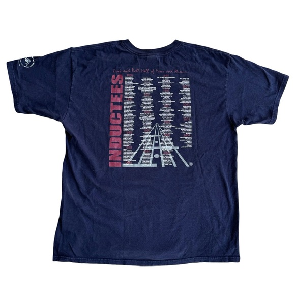 2004 Rock ’N Roll Hall of Fame Museum Vintage House Built Graphic Tee Shirt 90s - Picture 9 of 9